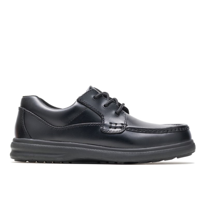 Men's Gus Hush Puppies Black Leather