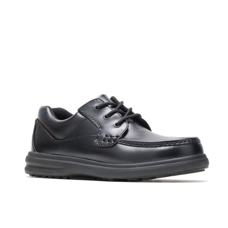 Men's Gus Hush Puppies Black Leather