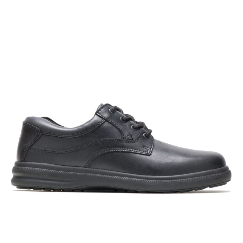 Men's Glen Hush Puppies Black Leather