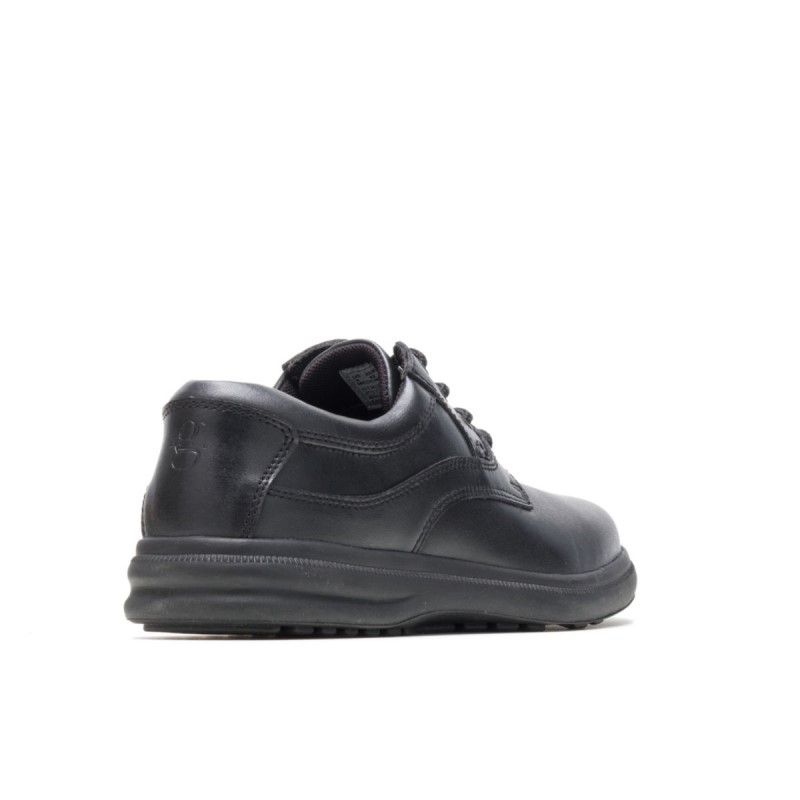 Men's Glen Hush Puppies Black Leather