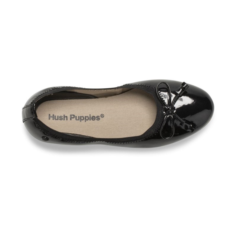 Big Kid's Josie Mary Jane Hush Puppies Black