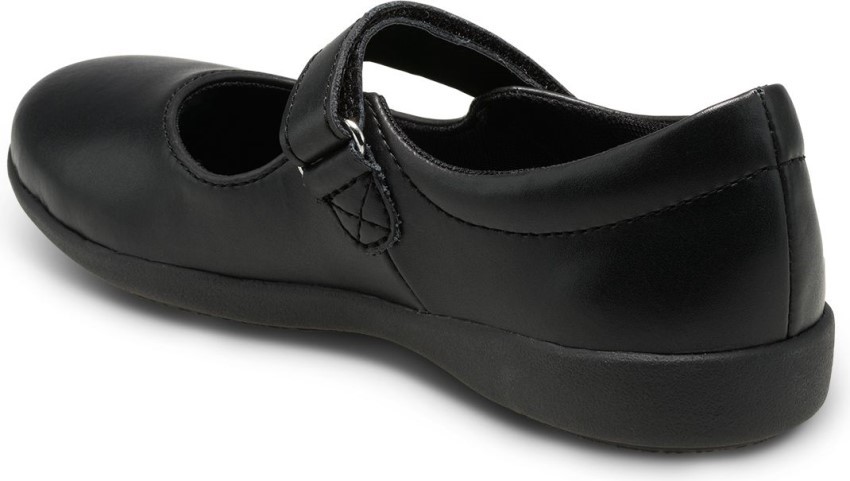 Big Kid's Lexi Mary Jane Hush Puppies Black Leather