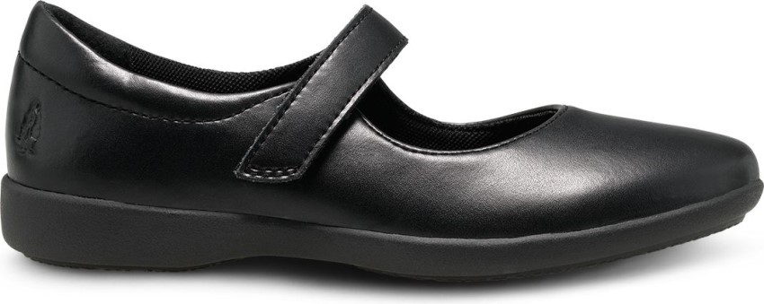 Big Kid's Lexi Mary Jane Hush Puppies Black Leather