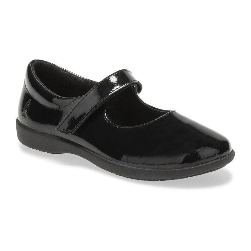 Big Kid's Lexi Mary Jane Hush Puppies Black Patent