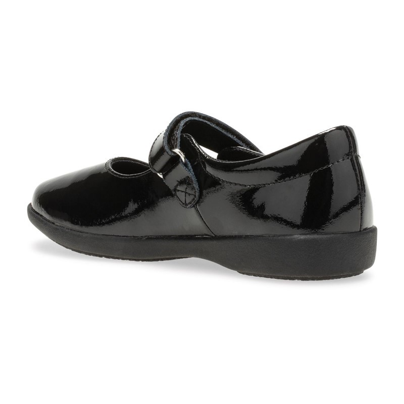 Big Kid's Lexi Mary Jane Hush Puppies Black Patent