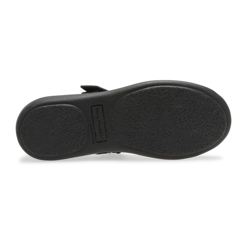 Big Kid's Lexi Mary Jane Hush Puppies Black Patent