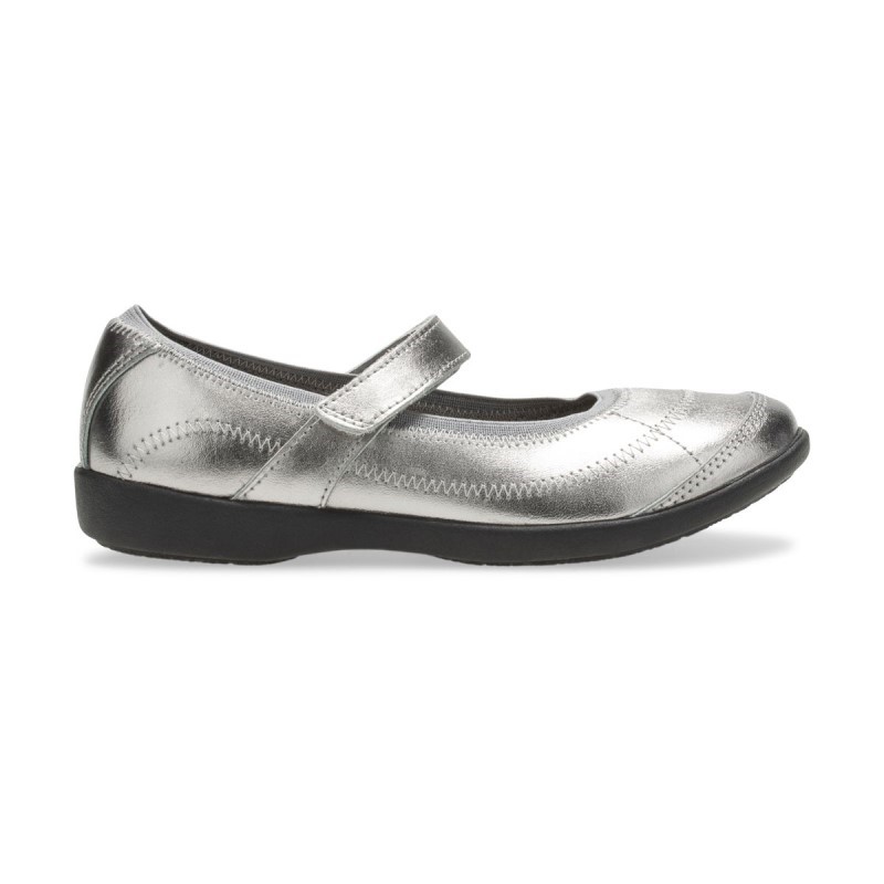 Big Kid's Reese Mary Jane Hush Puppies Pewter