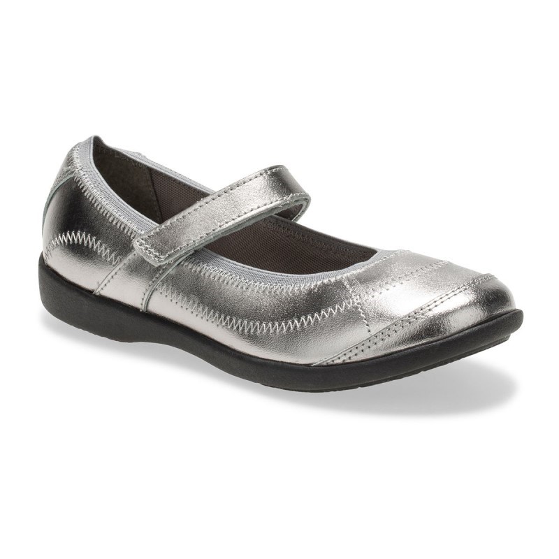 Big Kid's Reese Mary Jane Hush Puppies Pewter