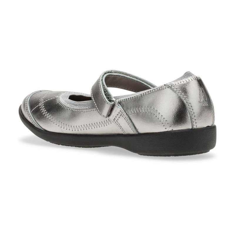 Big Kid's Reese Mary Jane Hush Puppies Pewter