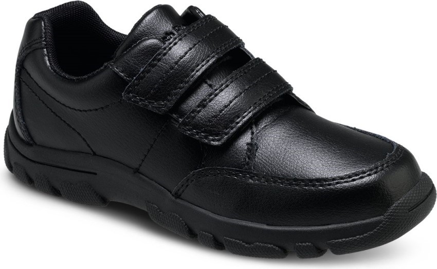 Big Kid's Jace Hook Loop Hush Puppies Black